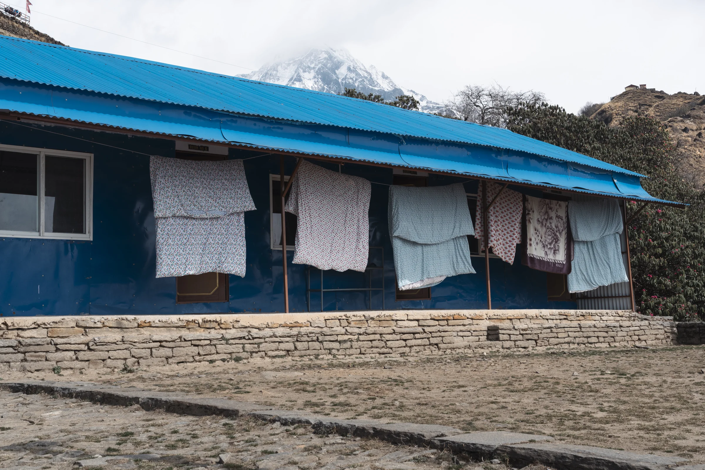 Nepal — bandiere di preghiera